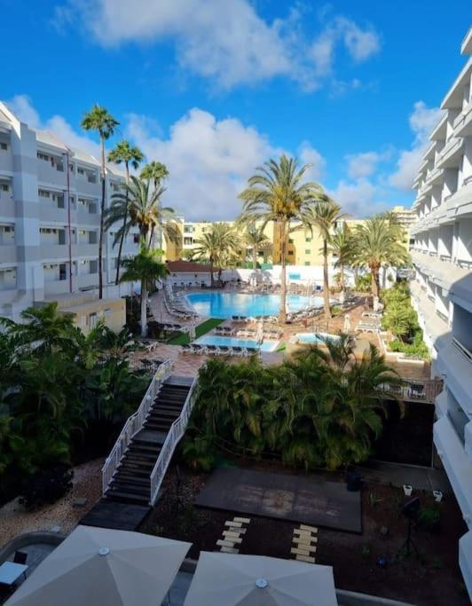 Sea Views Playa Del Ingles Beach Lovers 2 Apartment ซานบาร์โตโลเม ภายนอก รูปภาพ